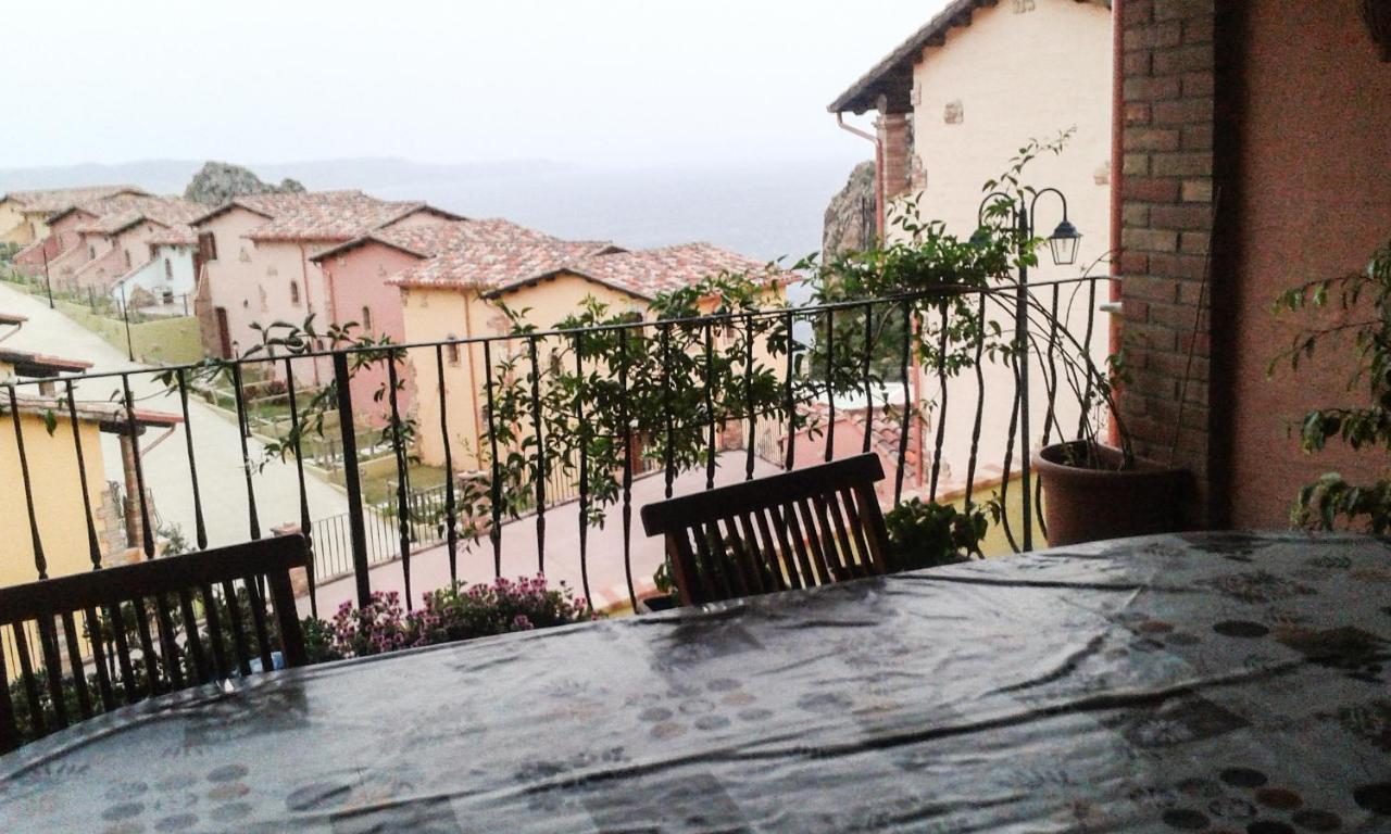 La Terrazza Fiorita Villa Nebida Exteriör bild